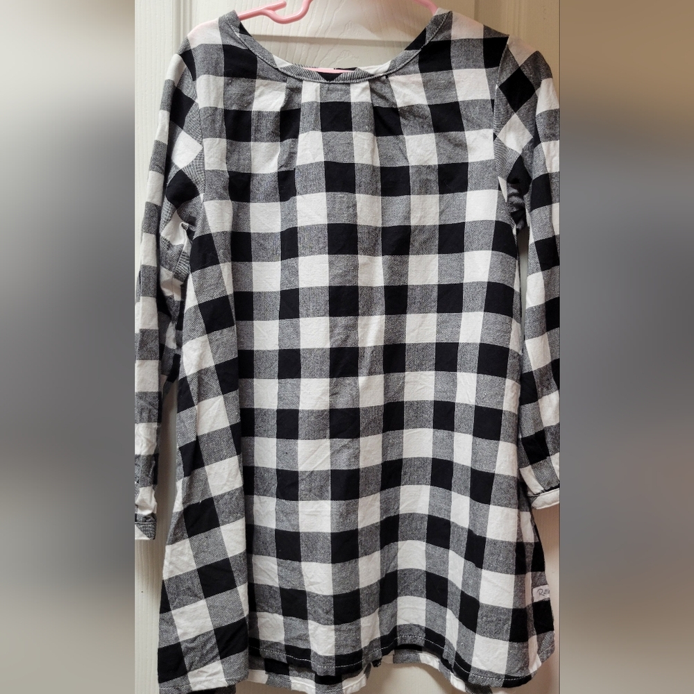 Ruffle Butt's dress, 5, black and white